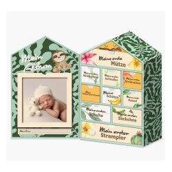Babybox "Haus"  10 Fächer, Pappe - TT14306