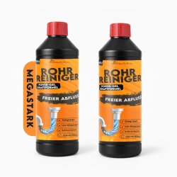 Hausleben 2er Set Rohrreiniger 1000 ml