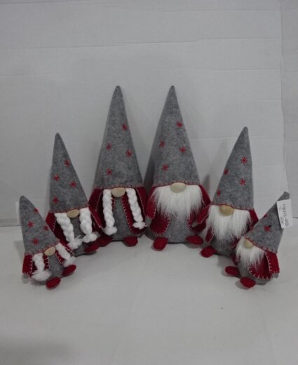 2er Set Winterwichtel Moelv 35 cm, 2 sort.