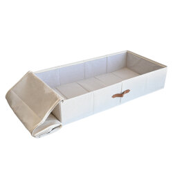 Storagebox-Unterbettbox,Kartonverstärkt,faltbar,BOXX...