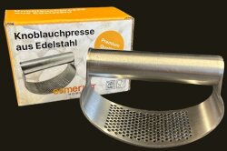 esmerina® - Edelstahl Knoblauch/Gemüsepresse