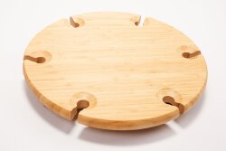 Hausleben® Weintablett mit Erdspiess