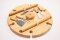 Hausleben® Weintablett mit Erdspiess