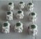 60 Stück Porzellan Mini  Glücksschwein weiß, 3 sort, Größe: 3.5*3*3CM,