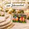 24x 2er Set Glücksschwein 3x4x5cm, Schleife, Kunststoff, PET-Box,24 er Displaybox