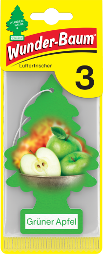 Wunderbaum Grüner Apfel 3er Karte