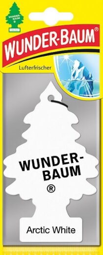 Wunderbaum Arctic White 1er Karte - Karton 24 Stück - Masterkarton 480 Stück