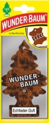 Wunderbaum Echtleder 1er Karte - Karton 24 Stück -...