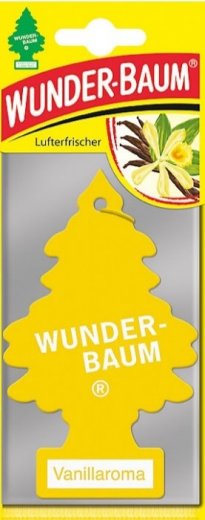 Wunderbaum Vanillaroma 1er Karte - 201112 - Karton 24 St. - Master Karton 480 St.