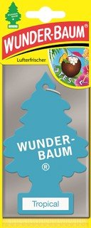 Wunderbaum Tropical 1er Karte - 201730 - Karton 24 St. - Master Karton 480 St.