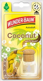 Wunderbaum Duftflakon Coconut 1er  - 831234 - Karton 4 St. - Master Karton 120 St.