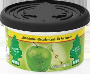Wunderbaum Fiber Can Green Apple Duftdose  - 881956 - VE 4 St. - Master Karton 24 St.