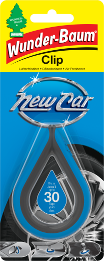 Wunderbaum Clip New Car Scent  - 841844 - VE 4 St. - Master Karton 24 St.
