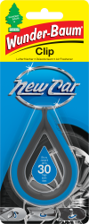 Wunderbaum Clip New Car Scent  - 841844 - VE 4 St. -...