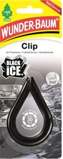 Wunderbaum Clip Black Ice - 841042 - Karton 4 St. - Master Karton 144 St.