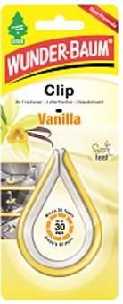 Wunderbaum Clip Vanilla - 841219 - Karton 4 St. - Master Karton 144 St.