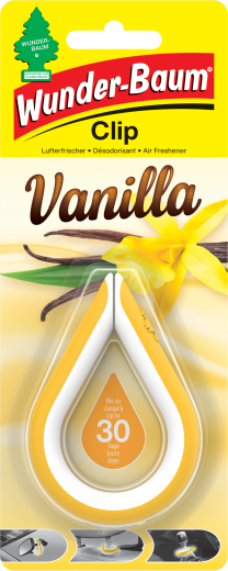 Wunderbaum Clip Vanilla - VE 4 Stück - Masterkarton 24 Stück
