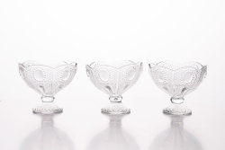 esmerina® 3er Set Eisschale "Diamant", Ø 10,5 cm