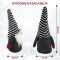 Winterwichtel 20 cm Knud, Strick/Filz, 3 sort.