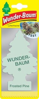 Wunderbaum Frosted Pine 1er Karte - 201976 - Karton 24 Stk - Master Karton 480Stk