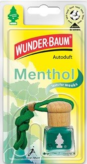 Wunderbaum Duftflakon Menthol 1er - 813999 - Karton 4 Stk - Master Karton 120Stk