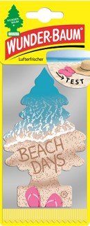 Wunderbaum Beach Days 1er Karte - Karton 24 Stk - Master Karton 480Stk