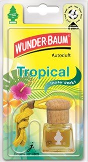 Wunder-Baum Duftflakon Tropical 1er  - 831258 - Karton 4 Stk - Master Karton 120Stk