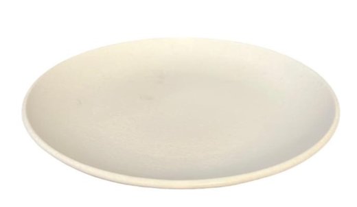 Teller Ø 18,5 cm, weiß matt, Steinzeug