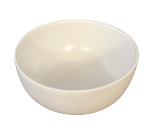 Müslischale / Bowl Ø 15 cm, 500 ml,  weiß matt, Steinzeug