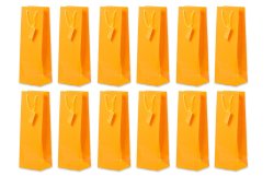 Hausleben® Geschenktüte Flaschentüte orange
