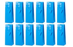 Hausleben® Geschenktüte Flaschentüte blau