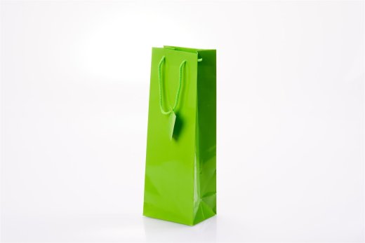 Geschenktüte Flaschentüte grün