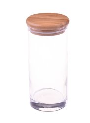 Vorratsglas "Zolla" 3er Set 250 ml mit Bambusdeckel