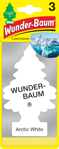 Wunderbaum Artic White 3er Karte - 51013 - 8 St. Karton