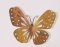 Wanddekoration "Schmetterling", 3D-Optik, 29x22 cm,