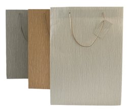 A5 Premium Geschenktüte, Luxury nature, 3 Farben sort.