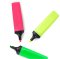 Textmarker Mini, 5x2 cm, gelb, grün pink, sortiert
