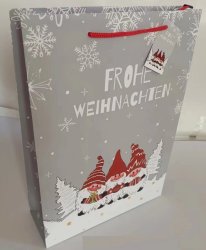 Geschenkbox Weihnachten Comic Hirsch