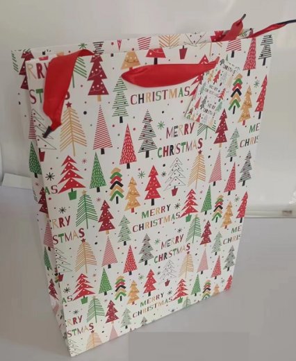 Geschenkbox Weihnachten Comic Hirsch