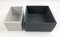 S2/Storage Boxen Filz, faltbar, 22x22x10,5, 12x22x10,5 cm