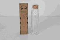 Wasserflasche mit Bambusdeckel. 800 ml, 7x27 cm