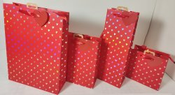 H16 Premium Geschenktüte, 16x9x16 cm, Hotstamp,...