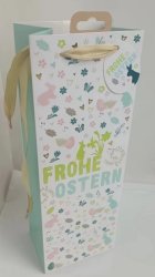 Flaschentüte Premium, 12,5x9x35cm, Hotstamp,  Fancy...