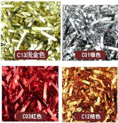 Deko-Füllmaterial farbig glänzend 50g,im...