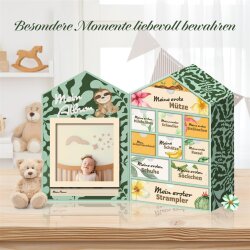 Babybox "Haus"  10 Fächer, Pappe