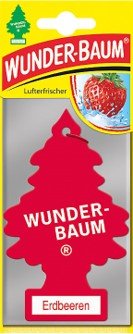 Wunderbaum Erdbeere 1er Karte - 24 Stück Banderole