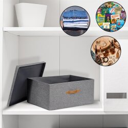 Storagebox,Holz/Karton verstärkt,faltbar,BOXXN...