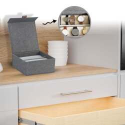 Storagebox-Uhrensammler, Holz/Karton...