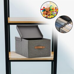 Storagebox mit Deckel,Karton verstärkt,faltbar,BOXXN...